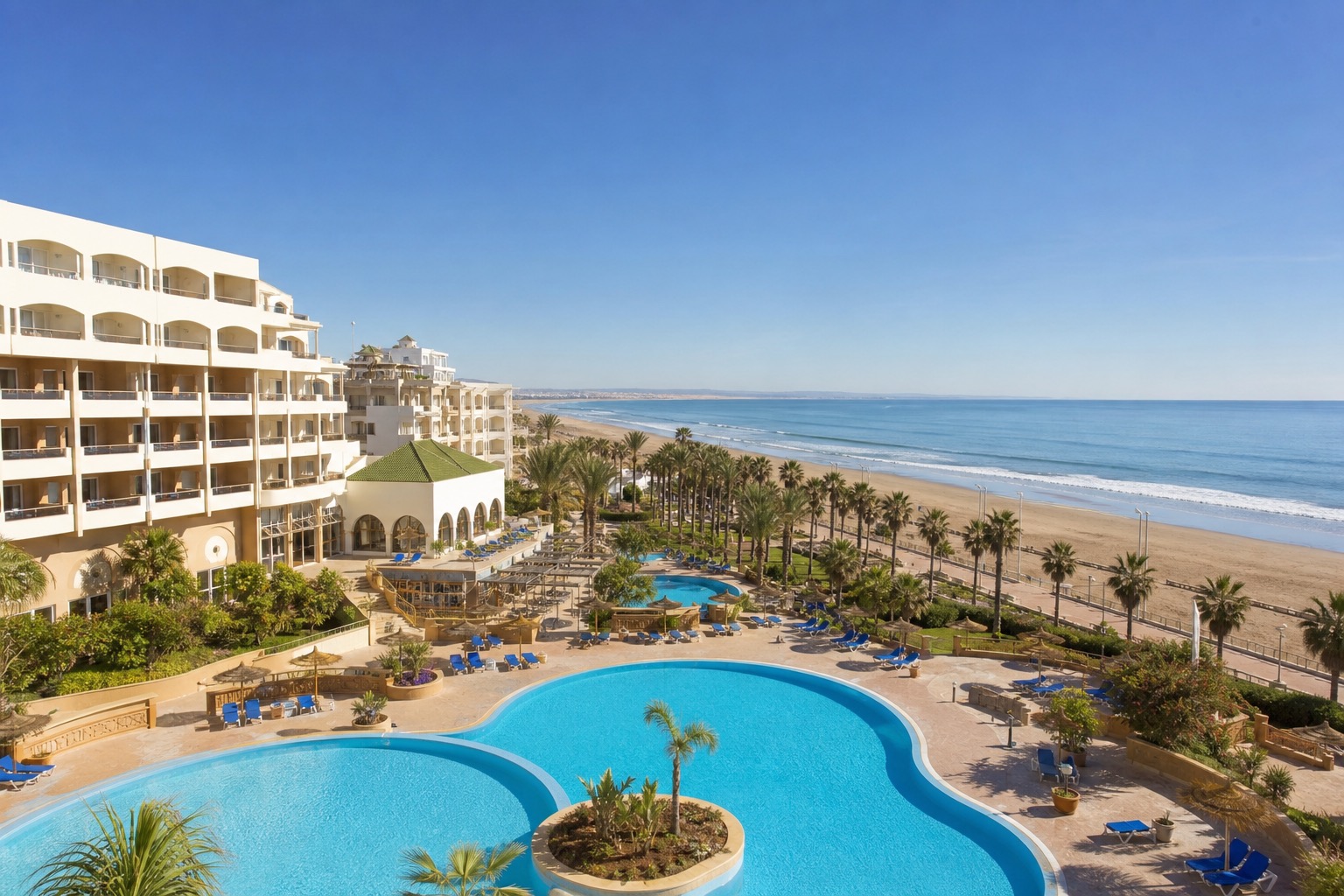 Hôtel Les Dunes d’Or à Agadir, lieu du salon Sakankom 2026 immobilier et BTP, DARNÉO