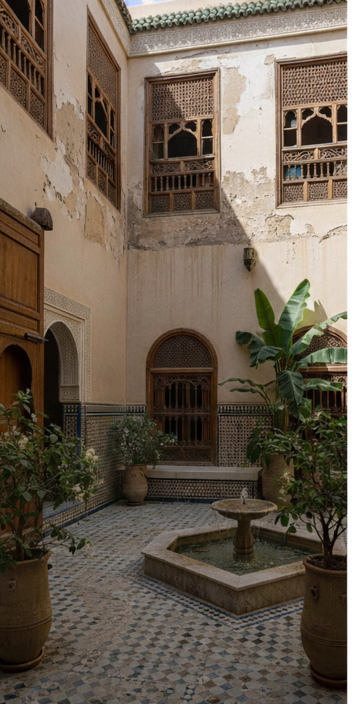 Avant rénovation appartement Agadir — pièce à rafraîchir