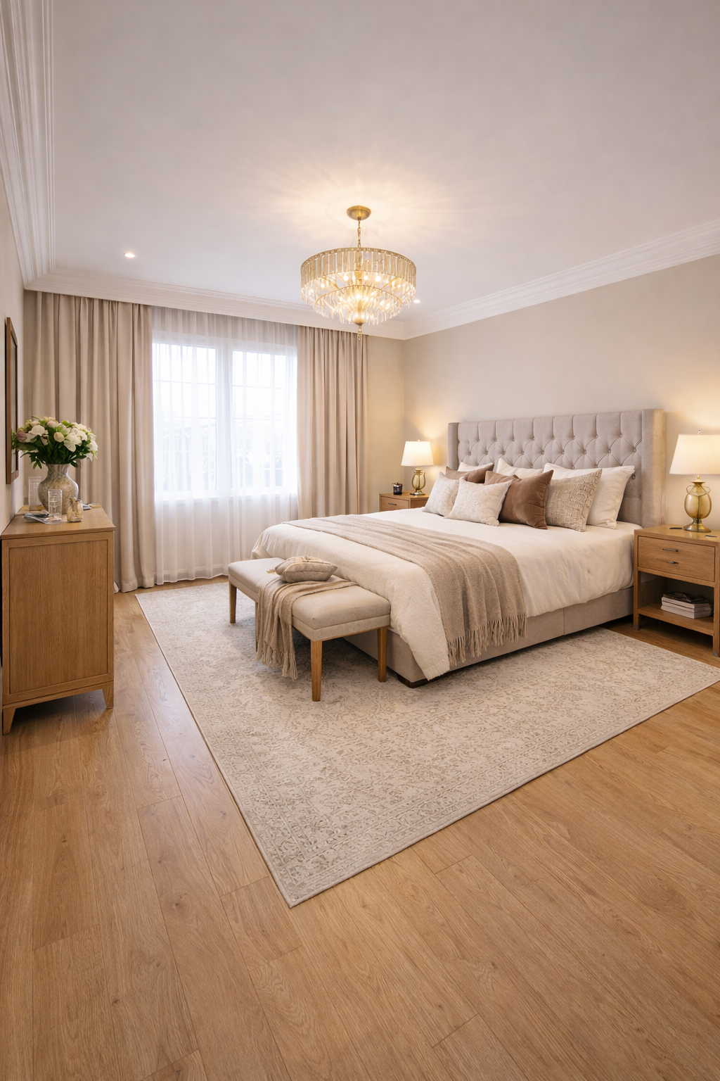 Rénovation Chambre Parentale Après - Chambre Parentale Moderne